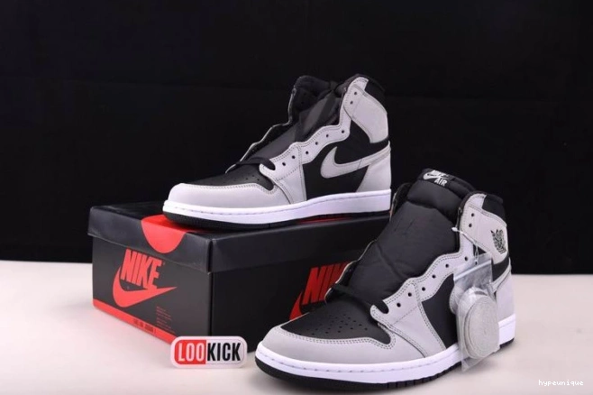 HYPE White Grey 1 555088-035 Retro Smoke High Jordan Light Black Air 0720